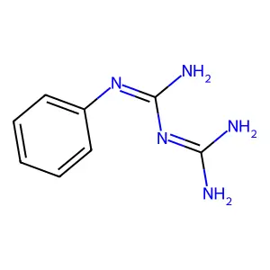 苯基双胍 structure