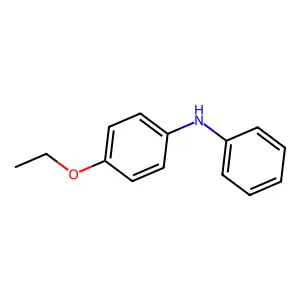 4-乙氧基-N-苯基苯胺 structure