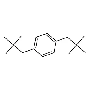 Benzene, 1,4-bis(2,2-dimethylpropyl) structure