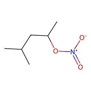 4-methylpentan-2-yl Nitrate structure