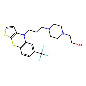 2,5-Bis(1,3-dichloro-1,1,3,3-tetrafluoro-2-hydroxypropan-2-yl)cyclopentan-1-one structure