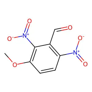 3-Methoxy-2,6-dinitrobenzaldehyde structure