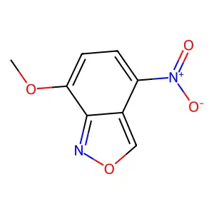 7-Methoxy-4-nitro-2,1-benzoxazole structure