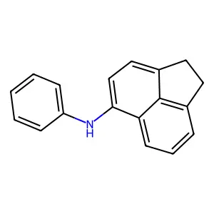 N-phenyl-1,2-dihydroacenaphthylen-5-amine structure