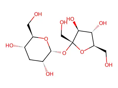 3-Deoxysucrose structure