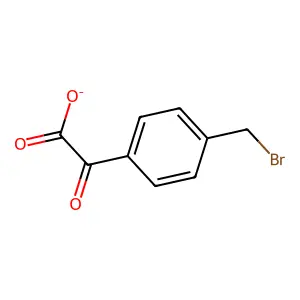 4-(Bromomethyl)benzoylformate structure