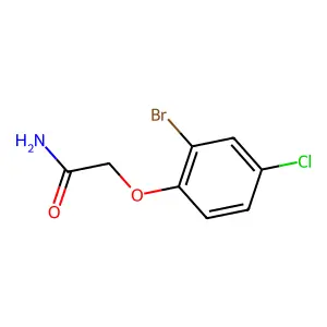 2-(2-Bromo-4-chlorophenoxy)acetamide structure