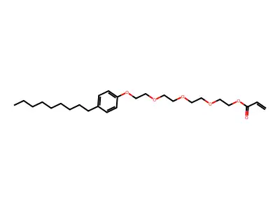 Poly(oxy-1,2-ethanediyl), alpha-(1-oxo-2-propen-1-yl)-omega-(nonylphenoxy)- structure