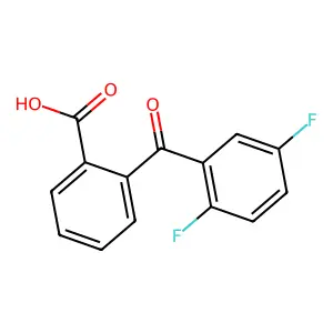2-(2,5-Difluorobenzoyl)benzoic acid structure