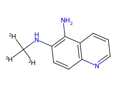 N6-Methylquinoline-5,6-diamine structure
