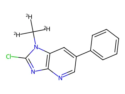2-Chloro-1-methyl-6-phenylimidazo[4,5-b]pyridine structure