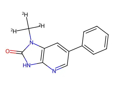 1-Methyl-6-Phenyl-1,3-Dihydro-2h-Imidazo[4,5-B]pyridin-2-One structure