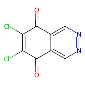 6,7-Dichloro-5,8-phthalazinedione structure