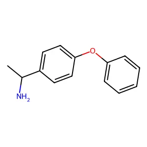 1-(4-苯氧基苯基)乙胺 structure
