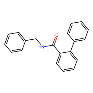 N-benzyl-2-phenylbenzamide structure