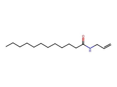 N-2-Propen-1-yldodecanamide structure
