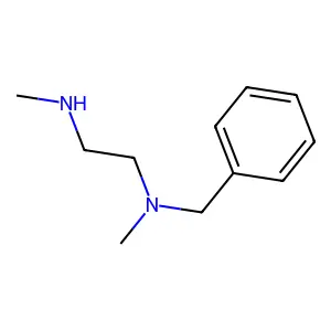 N-苄基-N,N'-二甲基乙二胺 structure