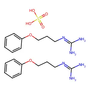 硫酸胍诺昔芬 structure