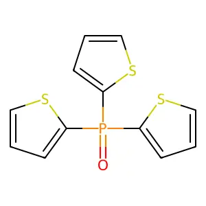 Tri(2-thienyl)phosphine oxide structure
