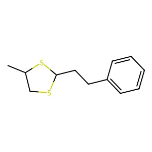 4-甲基-2-苯乙基-1,3-二硫戊环 structure