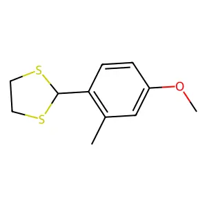 2-(4-甲氧基邻甲苯基)-1,3-二硫戊环 structure