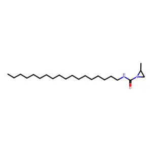 1-Aziridinecarboxamide, 2-methyl-N-octadecyl- structure