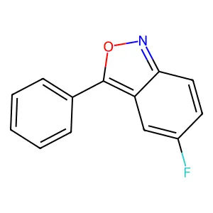5-Fluoro-3-phenyl-2,1-benzisoxazole structure