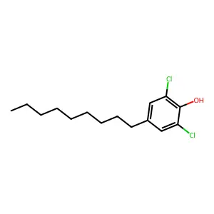 Phenol, 2,6-dichloro-4-nonyl- structure