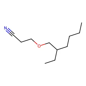 3-((2-乙基己基)氧基)丙腈 structure