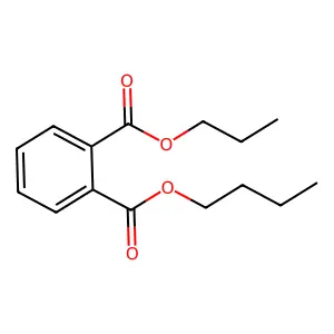 O1-Butyl O2-propyl benzene-1,2-dicarboxylate structure