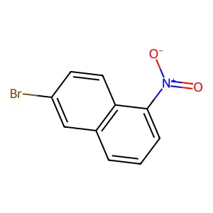 6-Bromo-1-nitronaphthalene structure