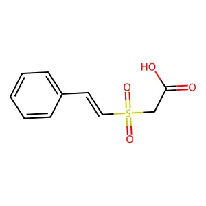 Styrylsulfonylacetic acid structure