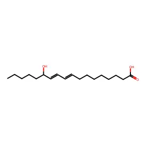 13-羟基十八碳-9,11-二烯酸 structure