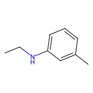 N-ethyl-3-methylaniline structure