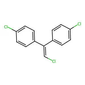 1-Chloro-2,2-bis(4-chlorophenyl)ethylene structure