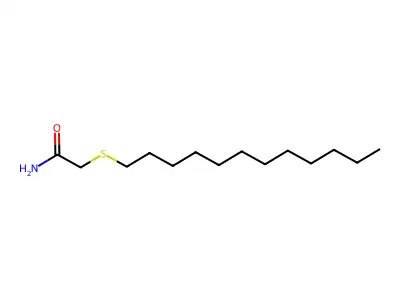 2-(十二烷硫基)乙酰胺 structure