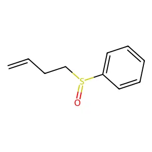 Benzene, (3-butenylsulfinyl)- structure