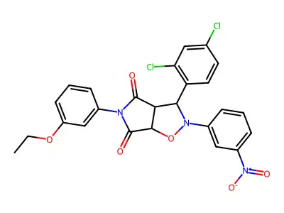 C25H19Cl2N3O6 structure
