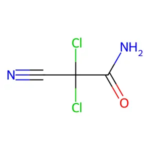 2,2-Dichloro-2-cyanoacetamide structure