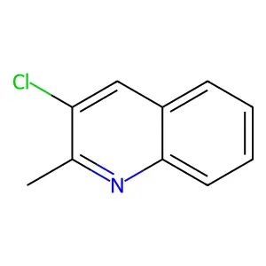 3-Chloro-2-methylquinoline structure