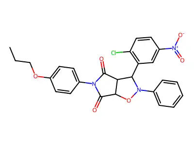 C26H22ClN3O6 structure