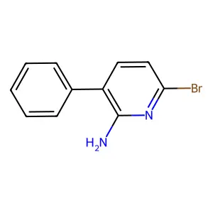 6-Bromo-3-phenylpyridin-2-amine structure