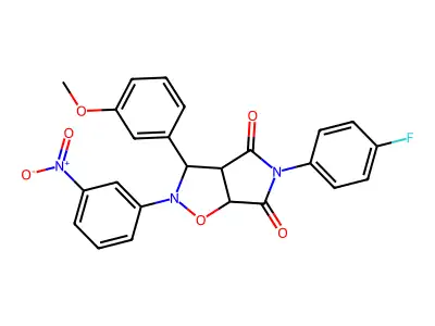 C24H18FN3O6 structure
