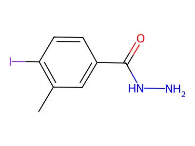 4-Iodo-3-methylbenzohydrazide structure