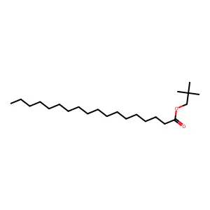 Octadecanoic acid, 2,2-dimethylpropyl ester structure