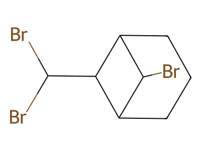 6-Bromo-7-(dibromomethyl)bicyclo[3.1.1]heptane structure
