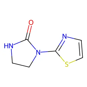1-(2-Thiazolyl)-2-imidazolidinone structure