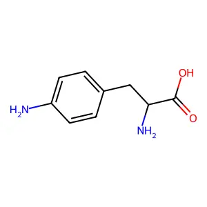 4-Amino-DL-phenylalanine hydrate structure