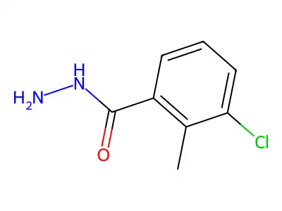 3-Chloro-2-methylbenzohydrazide structure