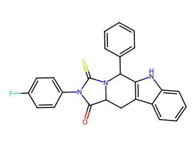 C25H18FN3OS structure